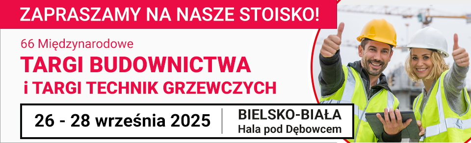 Zapraszamy na stoisko Targi Budownictwa JESIEŃ 2025 prost